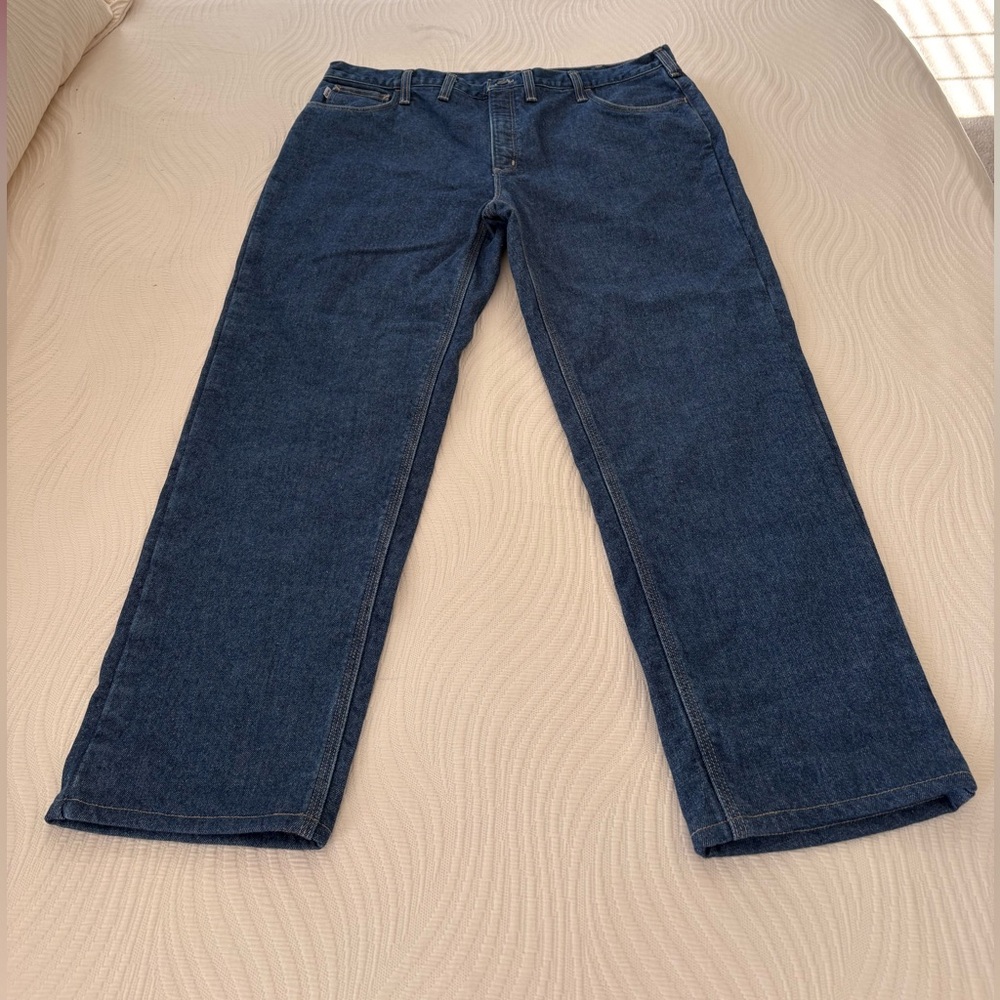 Carhartt Lined Utility Flame-Resistant Denim Jeans